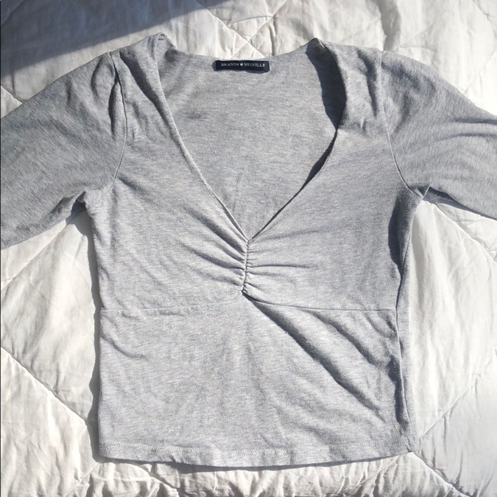 Brandy Melville Charlize Long Sleeve Top